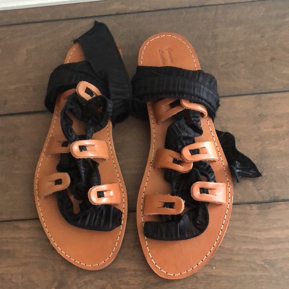 NEW Greek Chic Handmades Athena Sandal, 10 - Picture 2 of 10